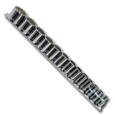 Keen 15 Piece 3/8 Inch Drive 12 Point Shallow Metric Socket Set KE62747